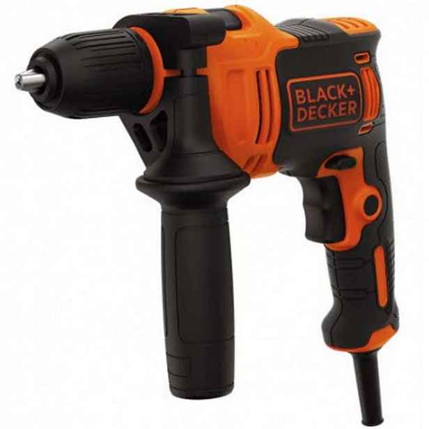 BLACK+DECKER - Příklepová vrtačka 550 W BEH550-QS