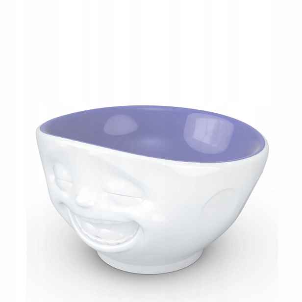 Porcelánová miska 500 ml – Laughing lavender uvnitř