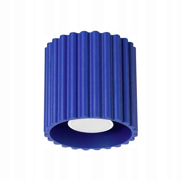 Sollux Stropní spot Aura Kulatý Ultramarín GU10 10W IP20