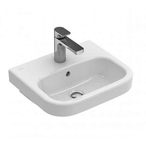 Villeroy & Boch Architectura - Umývátko 50x38 cm, s přepadem, 1 otvor pro baterii, CeramicPlus, alpská bílá 437350R1
