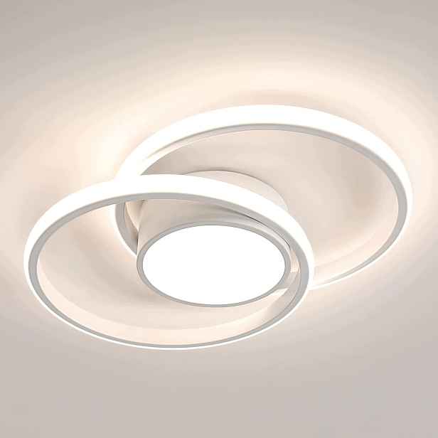 Stropní svítidlo Led závěsné bílé moderní do obývacího pokoje 4500K 42W