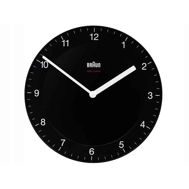 Černý Časovač Braun BC06B-DCF Tiché Rádio Ovládání