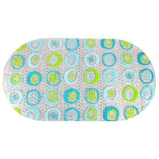 Protiskluzová podložka do vany Multi 68x38 cm modrozelená PRED209