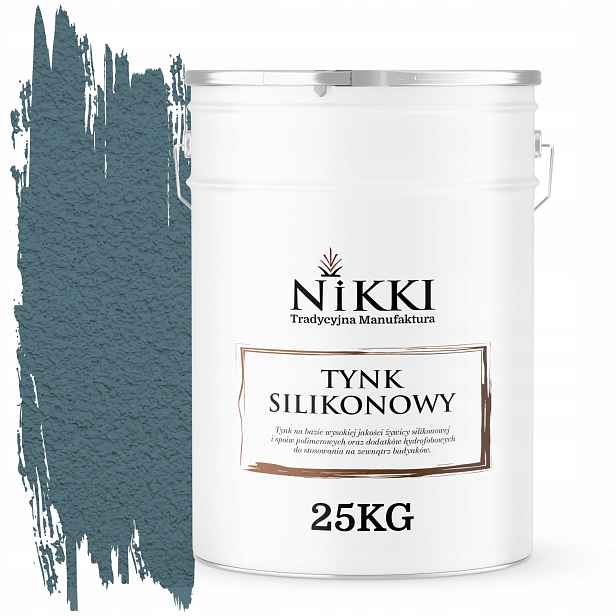 Fasádní Silikonová Omítka Tmavě Modrá F136 25 Kg Beránek Granulace 2.0 mm