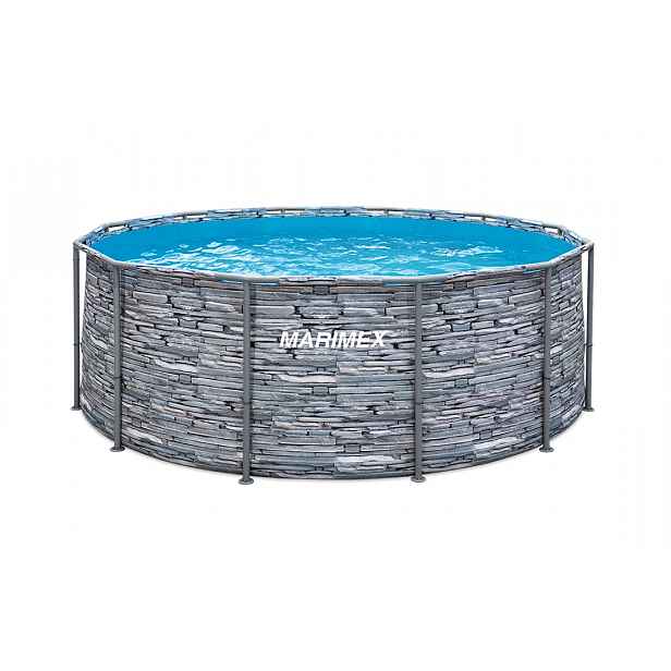 Bazén Florida 3,66x1,22 m bez příslušenství - motiv KÁMEN