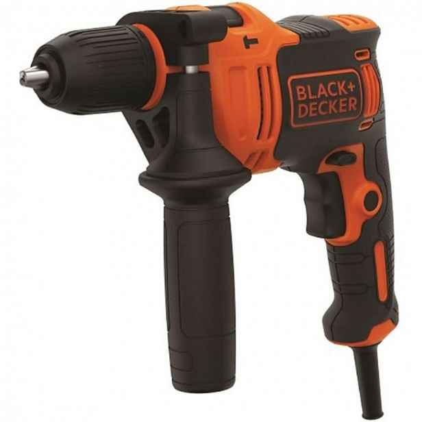 BLACK+DECKER - Příklepová vrtačka 710 W BEH710-QS