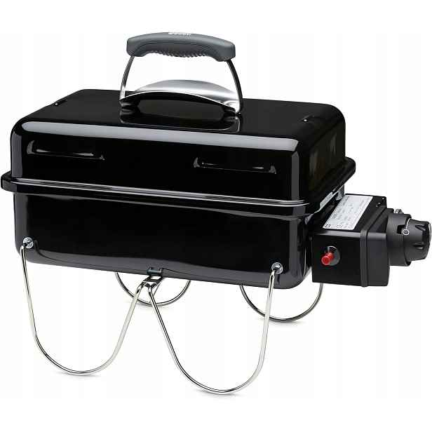 Přenosný a kompaktní plynový gril Weber Go-Anywhere Blk Export 50 Mb