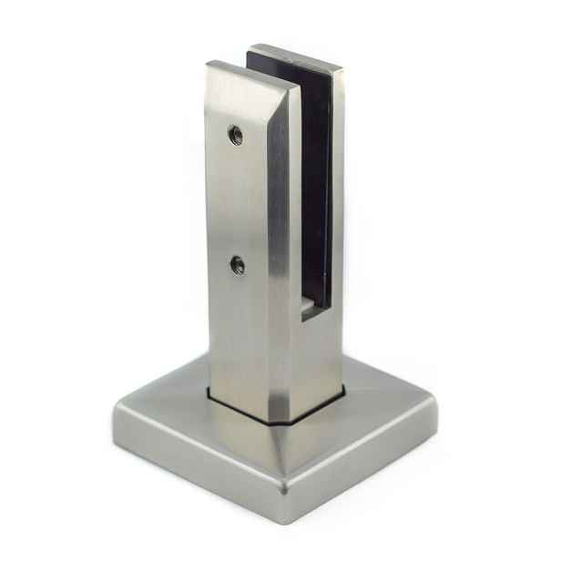 Sloupek samonosného zábradlí Spigot 50 x 50 x 160 mm, nerezová ocel 304