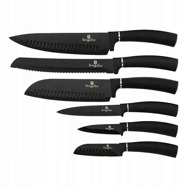 Berlingerhaus Royal Black Collection Sada nožů s antibakteriálním