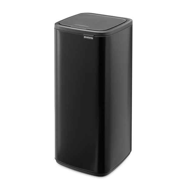 Matně černý dotykový ocelový odpadkový koš 30 l Bo Touch – Brabantia