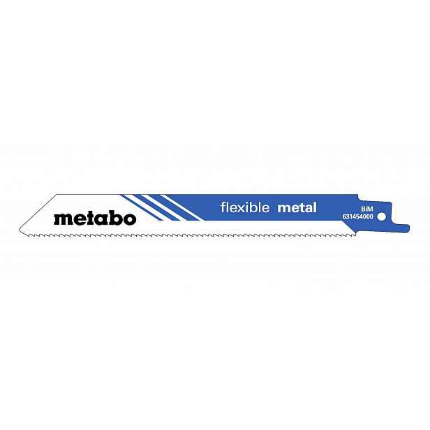 Metabo - Sada pilových plátků na kov 18 TPI, délka 150 mm, 5 ks 631454000