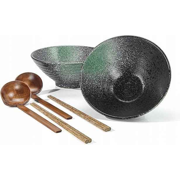 Cermické Misky Na Ramenní Polévky Pho Japonský Set Pro 2 Osoby Elegantní