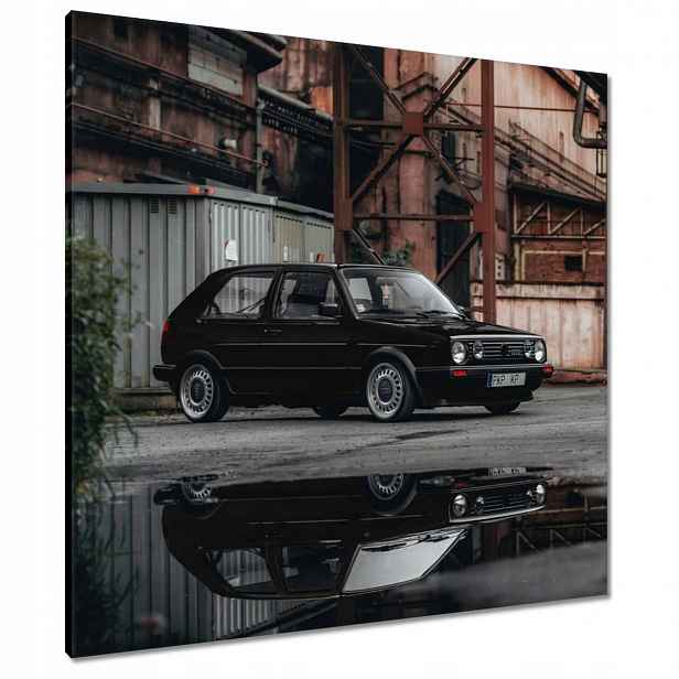 Obrazy 80x80 Černý Vw Golf