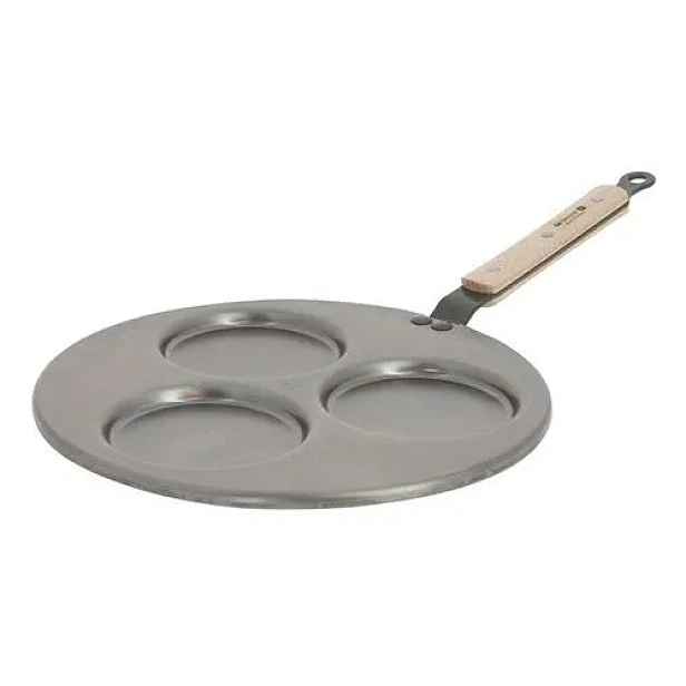 Pánev na palačinky de Buyer Mineral B Bois 27 cm ocel dřevo