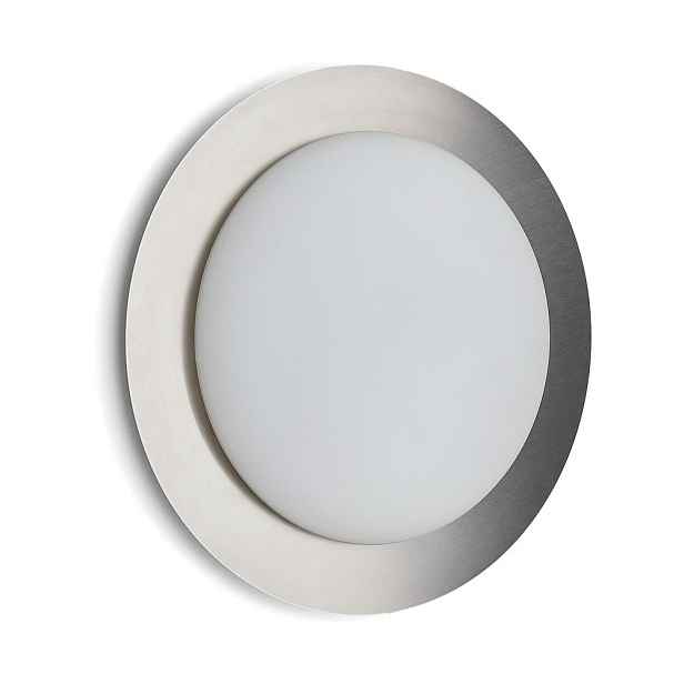 Šedé LED nástěnné svítidlo ø 40 cm Novae – Kave Home