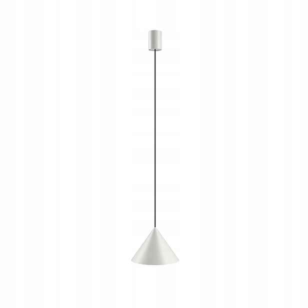 Závěsná kuchyňská lampa nad ostrovem bílá malá Nowodvorski Zenith