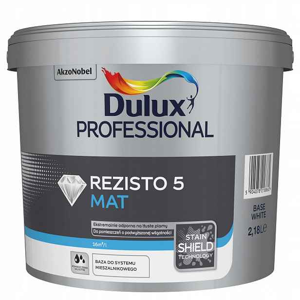 Rezisto 5 bílá báze 2,18L Dulux Professional