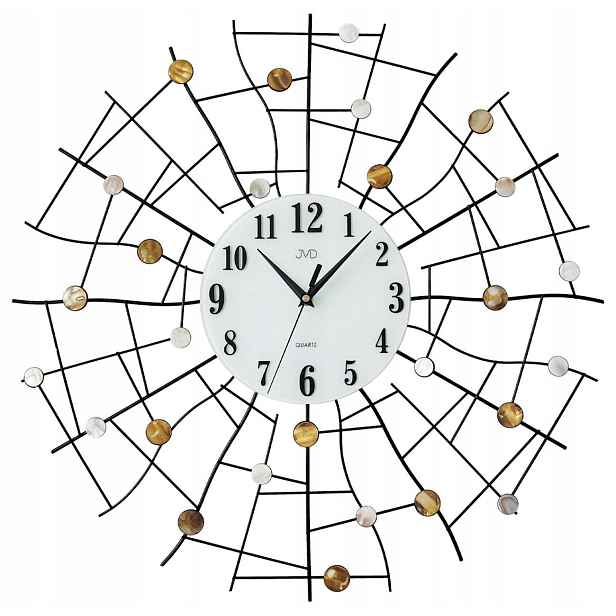 Velké Elegantní Nástěnné Hodiny Jvd HJ98 57 cm