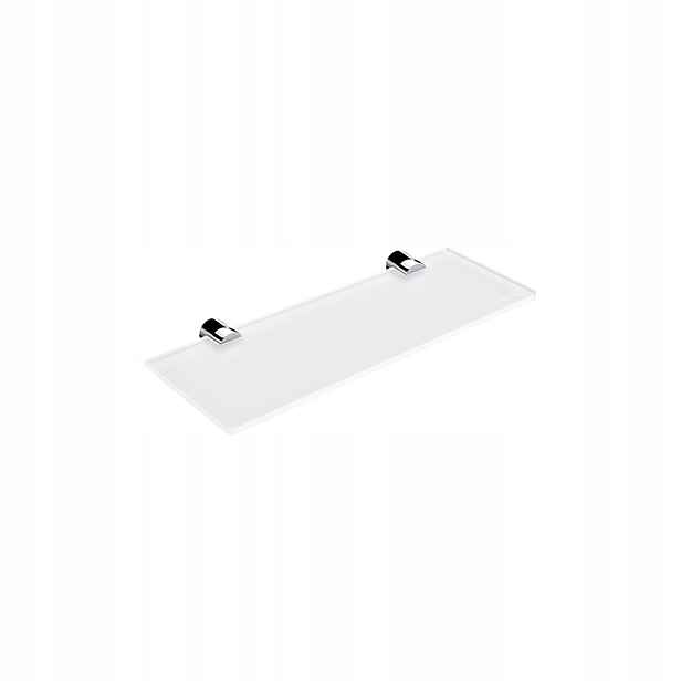 Nimco Bormo koupelnová police k Wc skleněná 30 cm, chrom Br 11091B-30-26