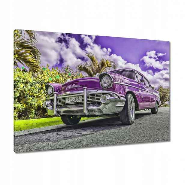 Obrazy 100x70 Fialový Chevrolet