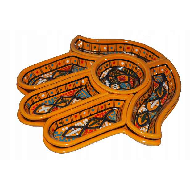 Mezze Set pro Mezze Meze Fatima Maroko Tunisko Hamsa
