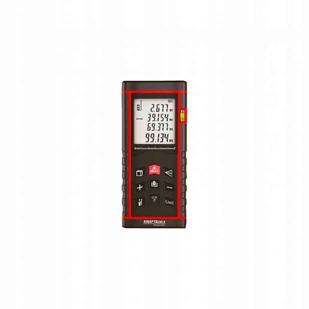 Kraft&Dele KD10408, Laserový dálkoměr 100 m