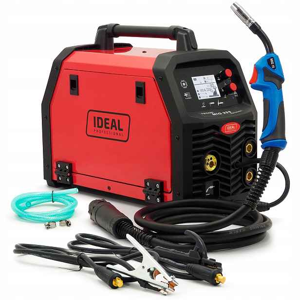 Svářečka Ideal Tecnomig 205 Synergie LCD Mma Igbt Tecno Mig Poloautomatická