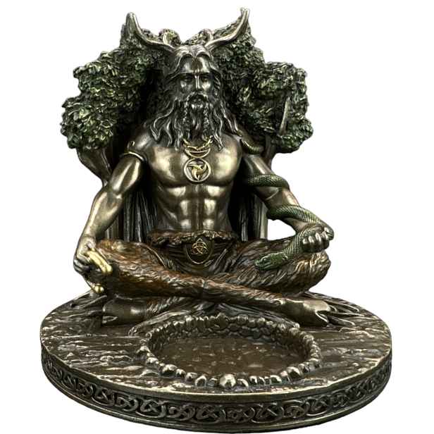 Figurka Socha Soška Bůh Cernunnos Svícen Veronese WU77807A4