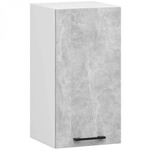 Kuchyňská skříňka OLIVIA W40 H580 - bílá/beton