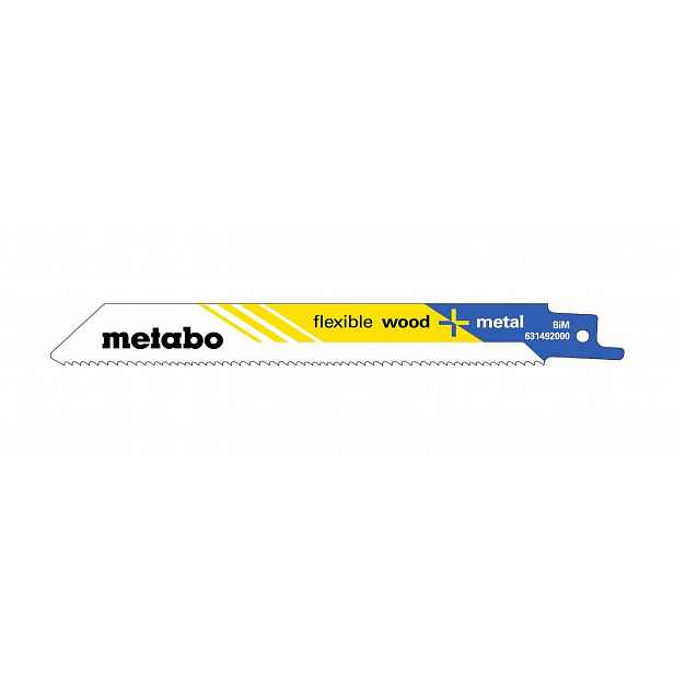 Metabo - Sada pilových plátků 10-14 TPI, délka 150 mm, 5 ks 631492000