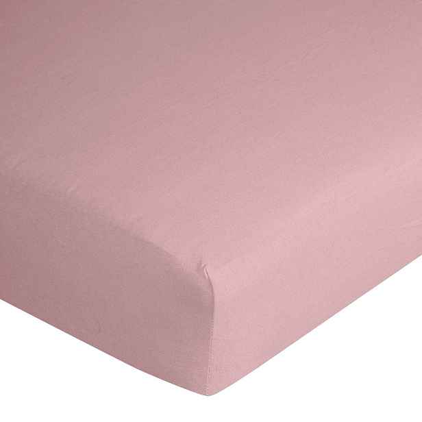 Prostěradlo Jersey s gumičkou 200 x 220 cm, pudrové