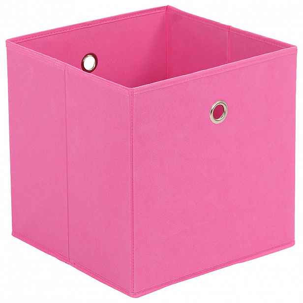 Carryhome SKLÁDACÍ KRABICE, kov, textil, karton, 32/32/32 cm - 001635001109
