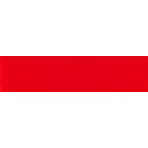 Obklad Ribesalbes Chic Colors rojo 10x30 cm lesk CHICC1416