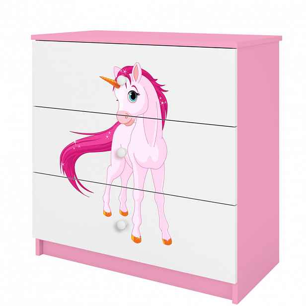 RAUMHIRSCH FURNITURE KOMODA Babydreams Jednorožec 81/81/41