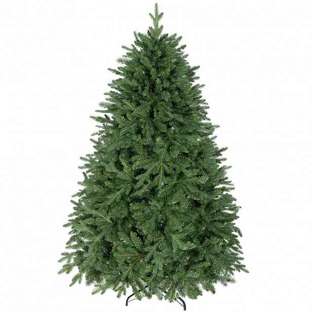 HOMCOM UMĚLÝ VÁNOČNÍ STROMEK, 180 cm umělá borovice s 3026 jehlicemi