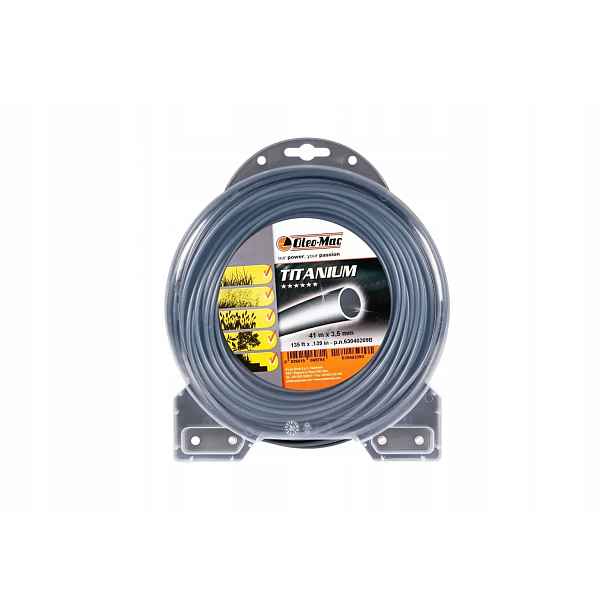 Oleo-Mac žací struna Titanium 3,5 mm 41 m kulatá 63040209B