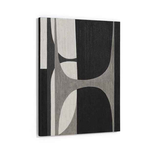 Ručně malovaný obraz na plátně 80x100 cm Onure – Kave Home