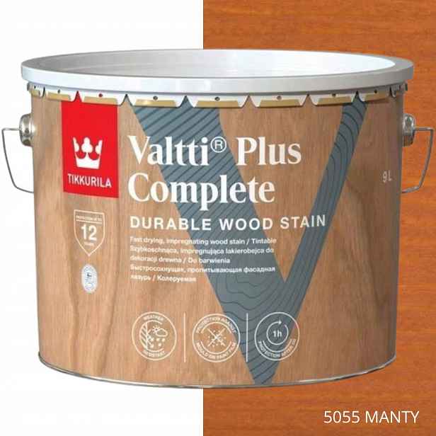 Tikkurila Lakovací Hmota Valtti Plus Complete 9L Barva 5055 Manty