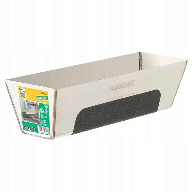 Záchod z z nerezové oceli pro tmelení sádrových hladítek 315 mm wolfcraft