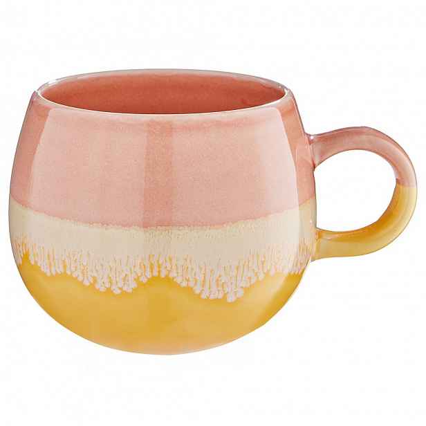 Butlers MEDLEY Hrnek 470 ml - žlutá/růžová