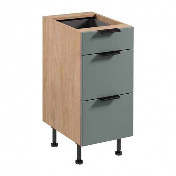 Kuchyňská skříňka SORENTO D40S3 - P/L AX - Puccini Zelená