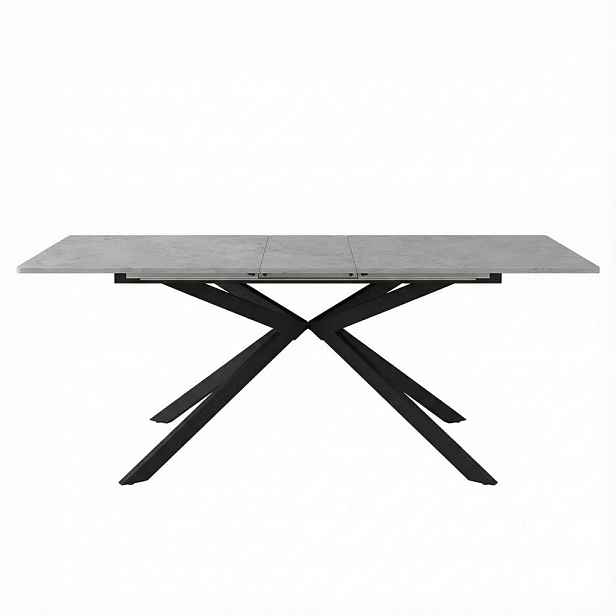 Urban Meuble JÍDELNÍ STŮL rozkládací 150-180 cm, mramorový vzhled