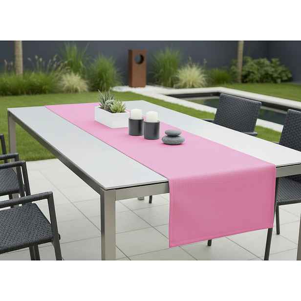 Venkovní běhoun - ubrus  RUNNER color 13 růžová, různé rozměry Mybesthome Rozměr: 40x140 cm