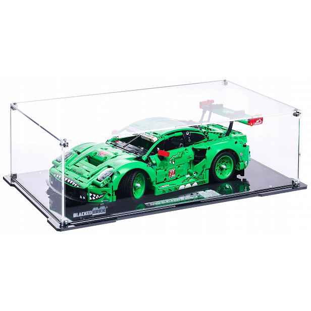 Vitrína Blacked Brick pro Lego 42224 Technic Porsche 911 GT3 R Rexy Ao