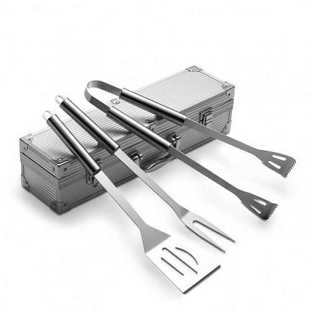 Grilovací sada 3 díly Grillování gril v kufříku