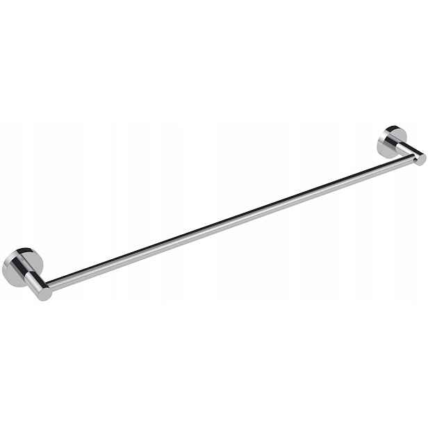 Chromovaný nástěnný věšák na ručník Ocel 304, 650 mm, montážní sada