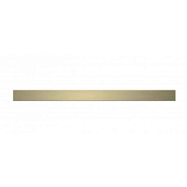 I-Drain DZIGNSTONE - Designový rošt pro vaničky Solid Linear, délka 79 cm, světlá zlatá DP.GS.WG.0792