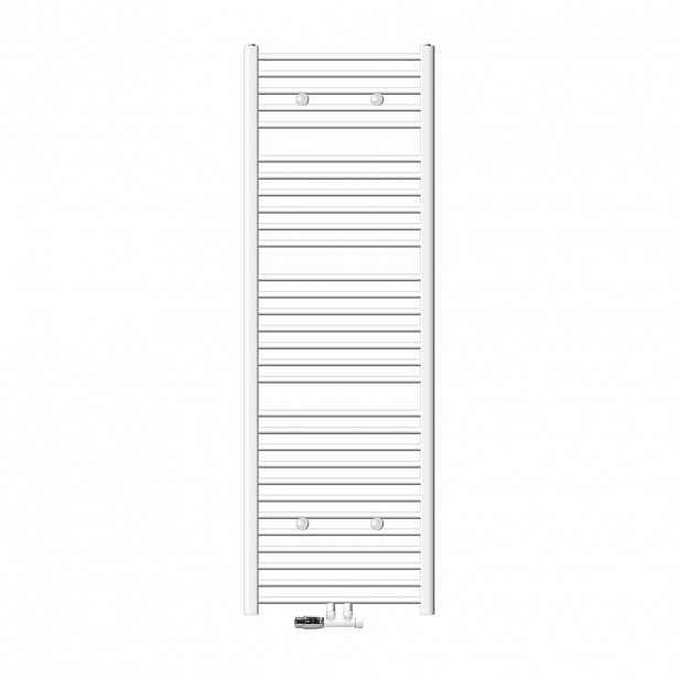 LuxeBath KOUPELNOVÉ těleso Sahara 600 x 1800 mm, bílé, rovné, s ventilem, rohové provedení