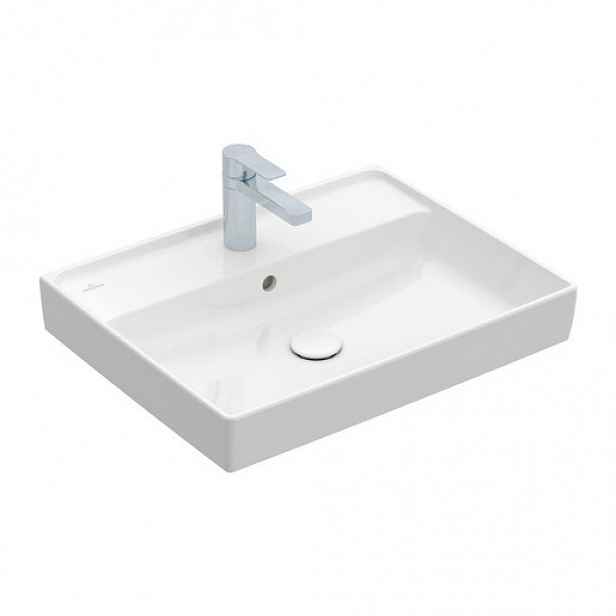 Villeroy & Boch Collaro villeroy boch collar: umyvadlo, obdélníkové 600x470mm s přepadem, bílá alpin, 4A336001