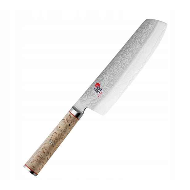 Nůž Nakiri Miyabi 5000MCD 17 cm na zeleninu a ovoce dřevěná rukojeť